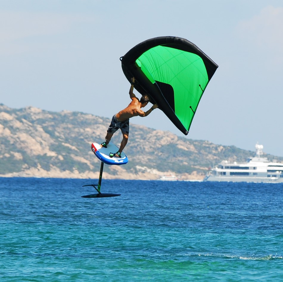 wing foil Reptile, how to jump